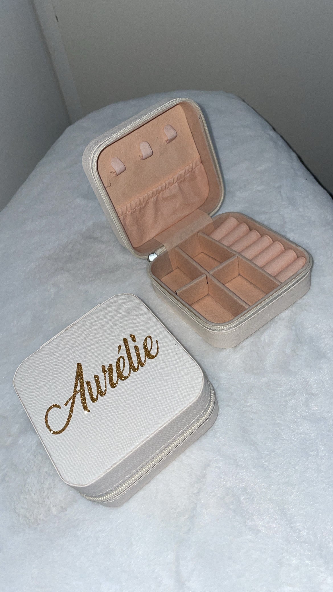 Boîte bijou pour voyage
