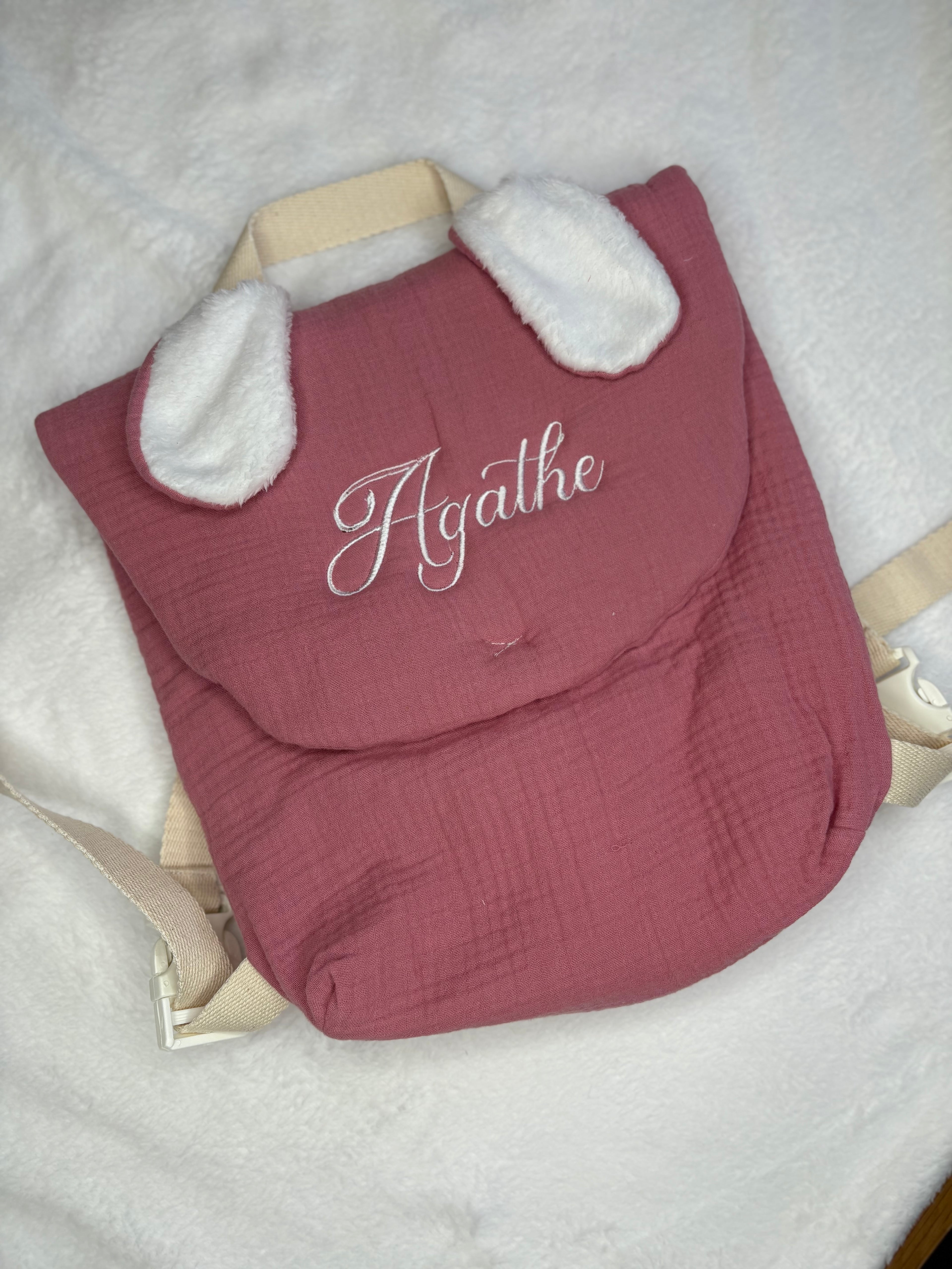 Sac à dos framboise