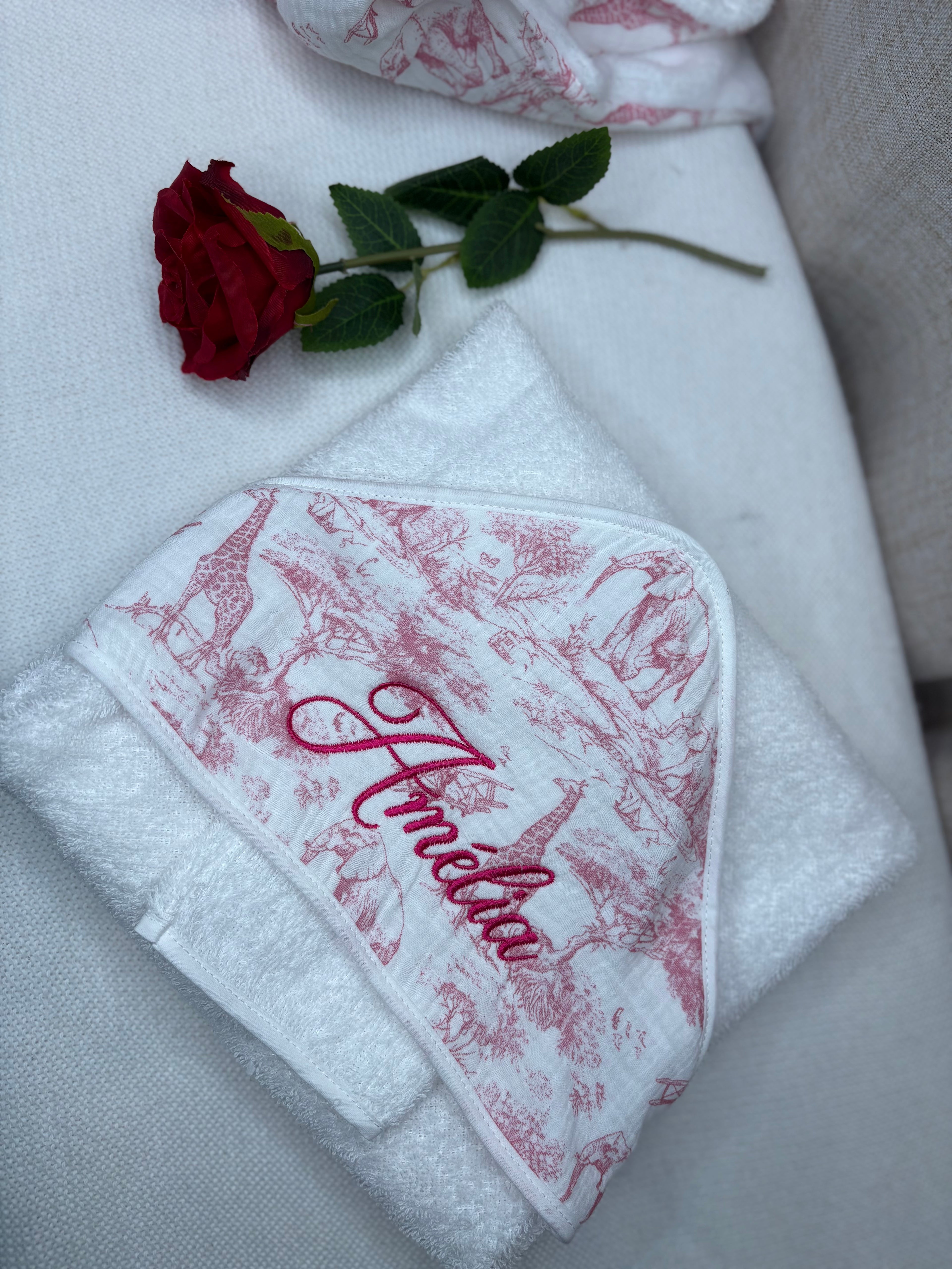 Cape de bain safari rose