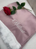 Tapis rose semi épais