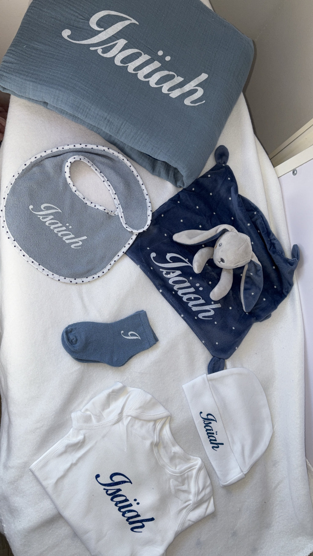 Coffret bébé flocage