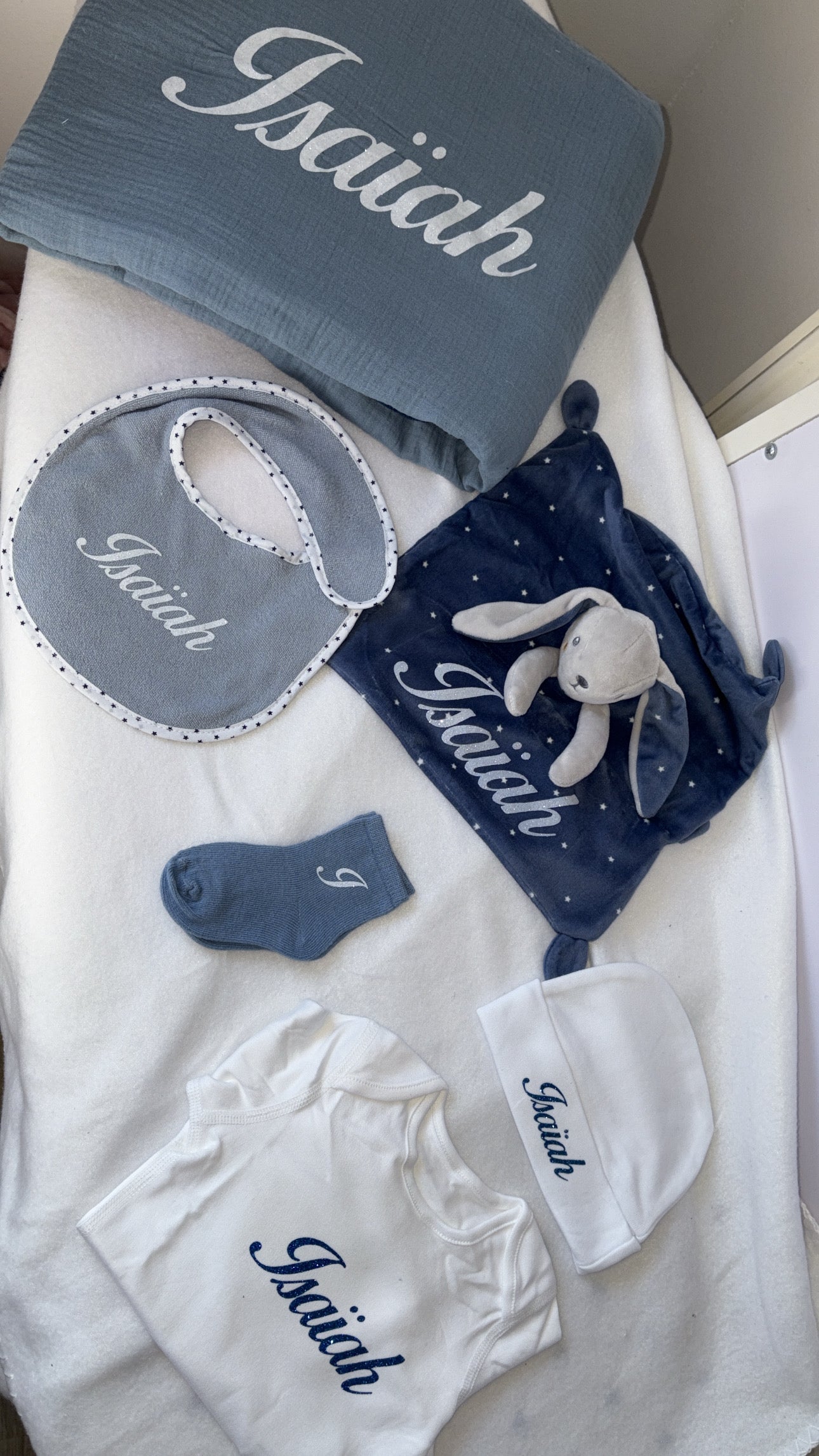 Coffret bébé flocage