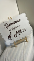 Plexiglass pour baptême