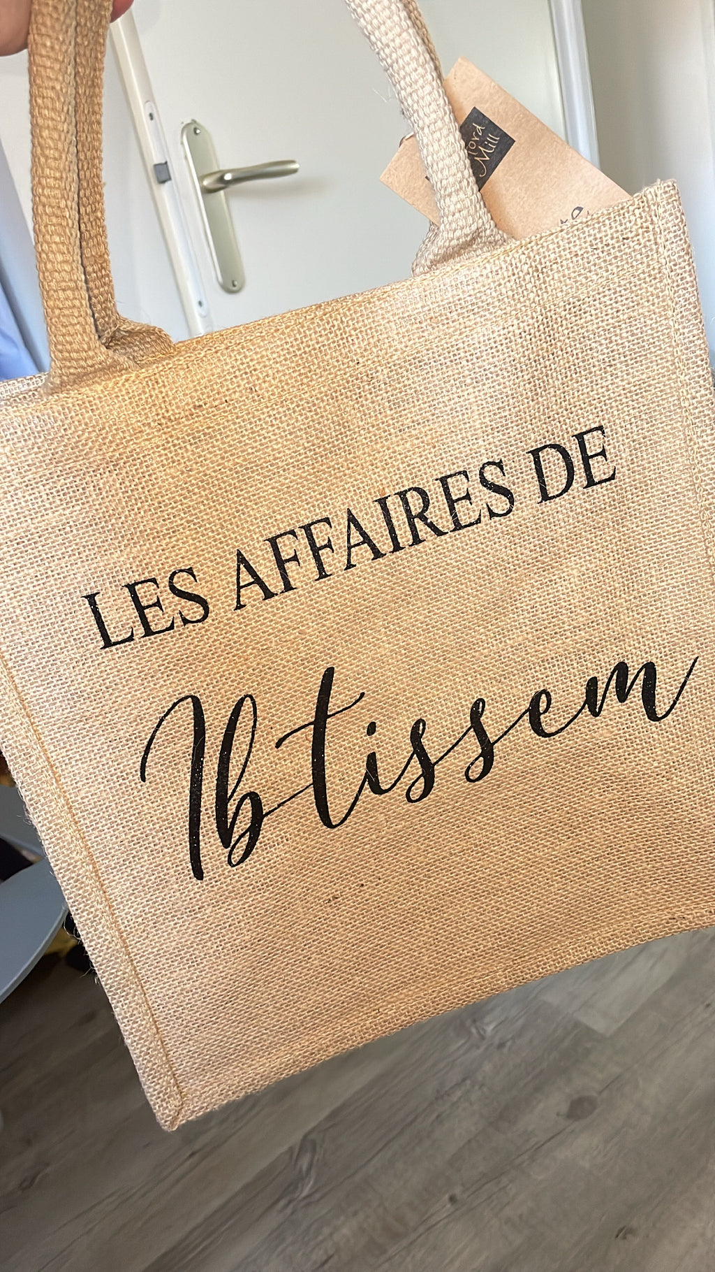 Moyen sac en jute