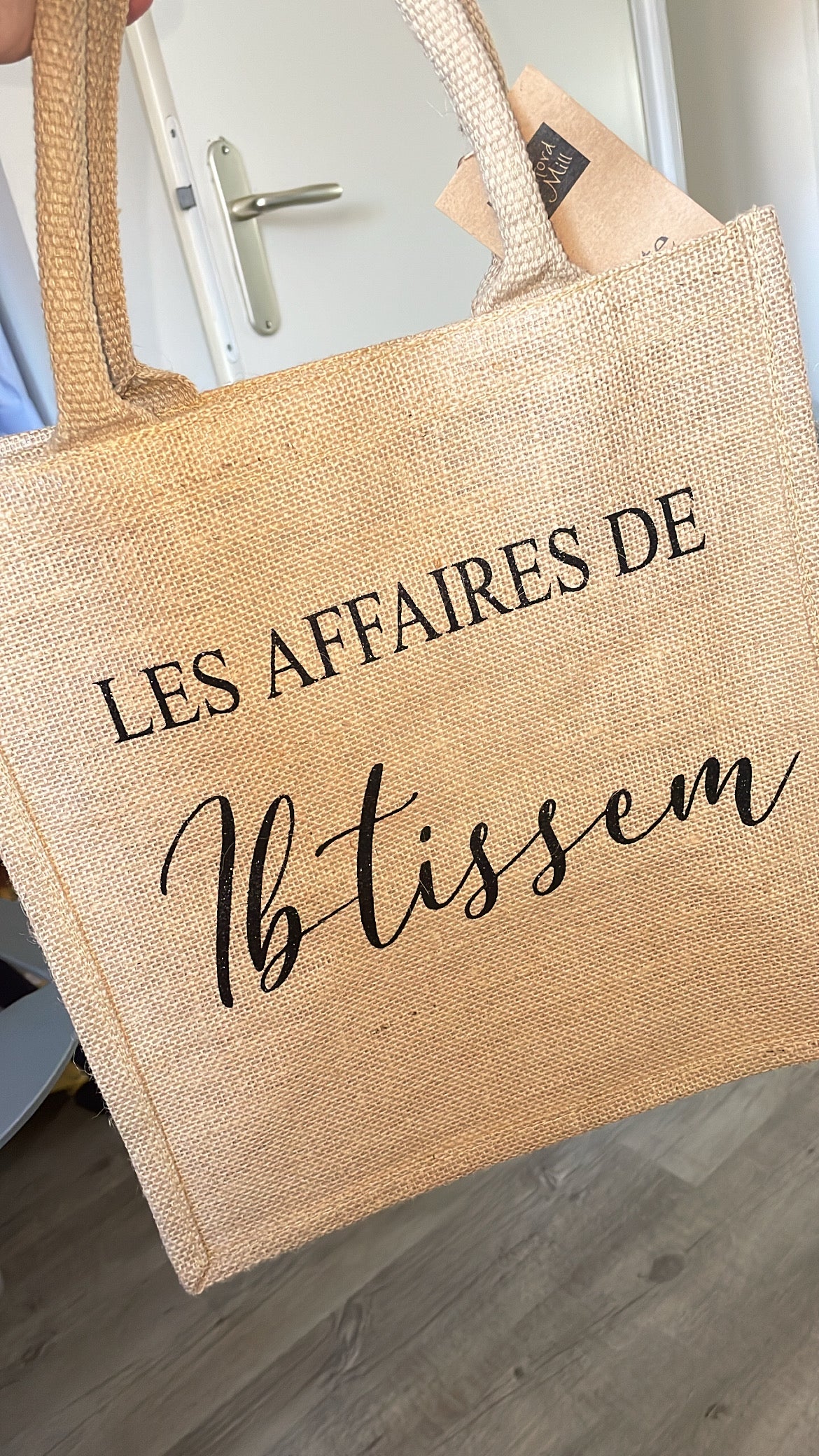 Moyen sac en jute