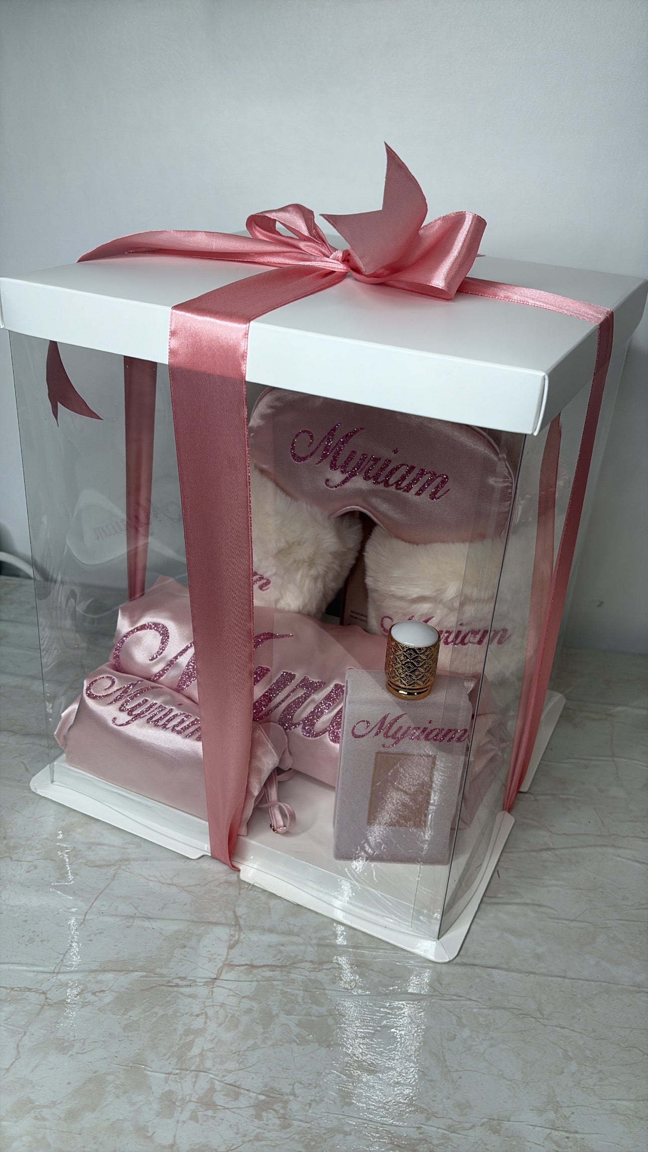 Coffret pyjama chausson masque parfum