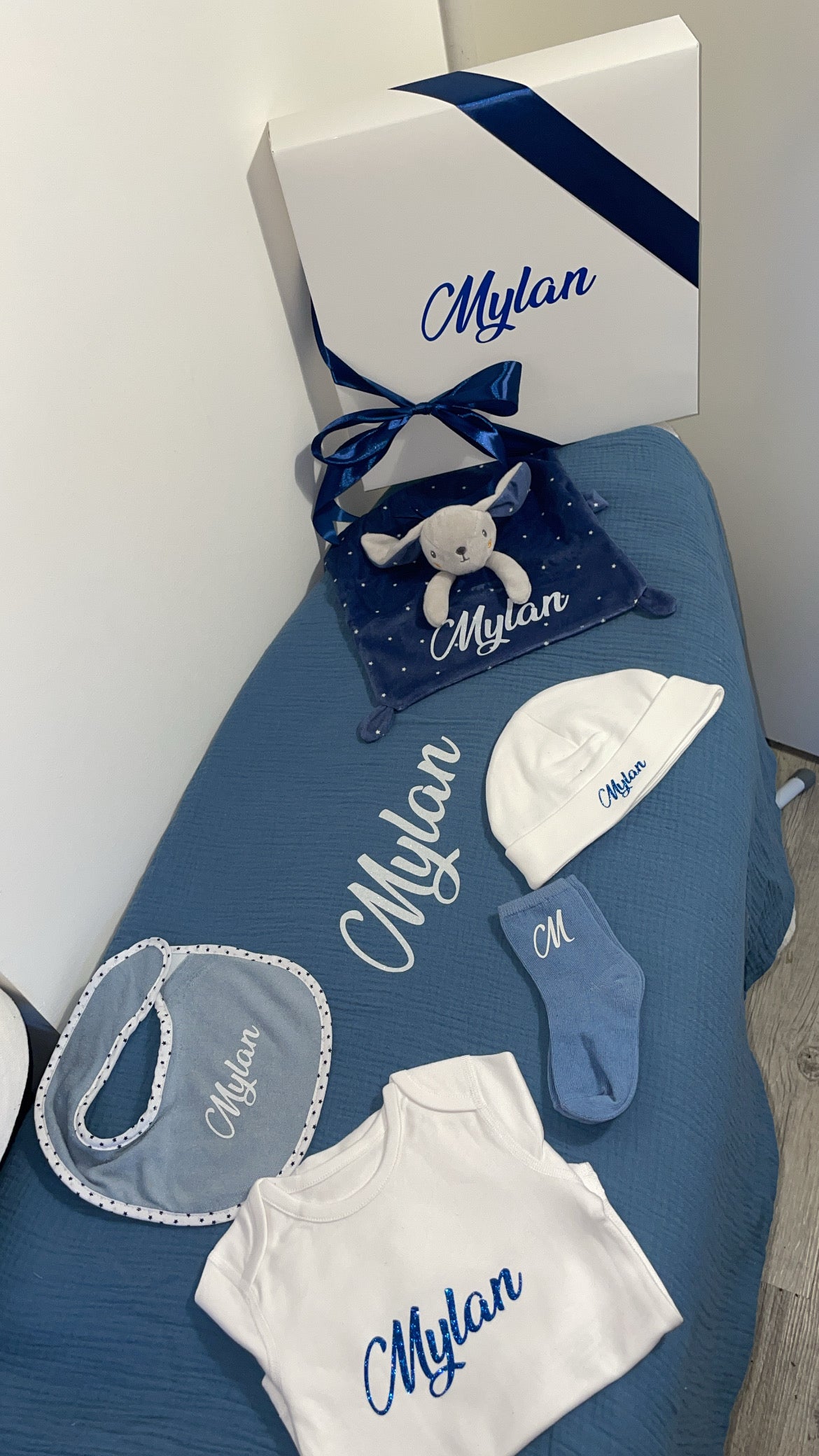 Coffret bébé flocage