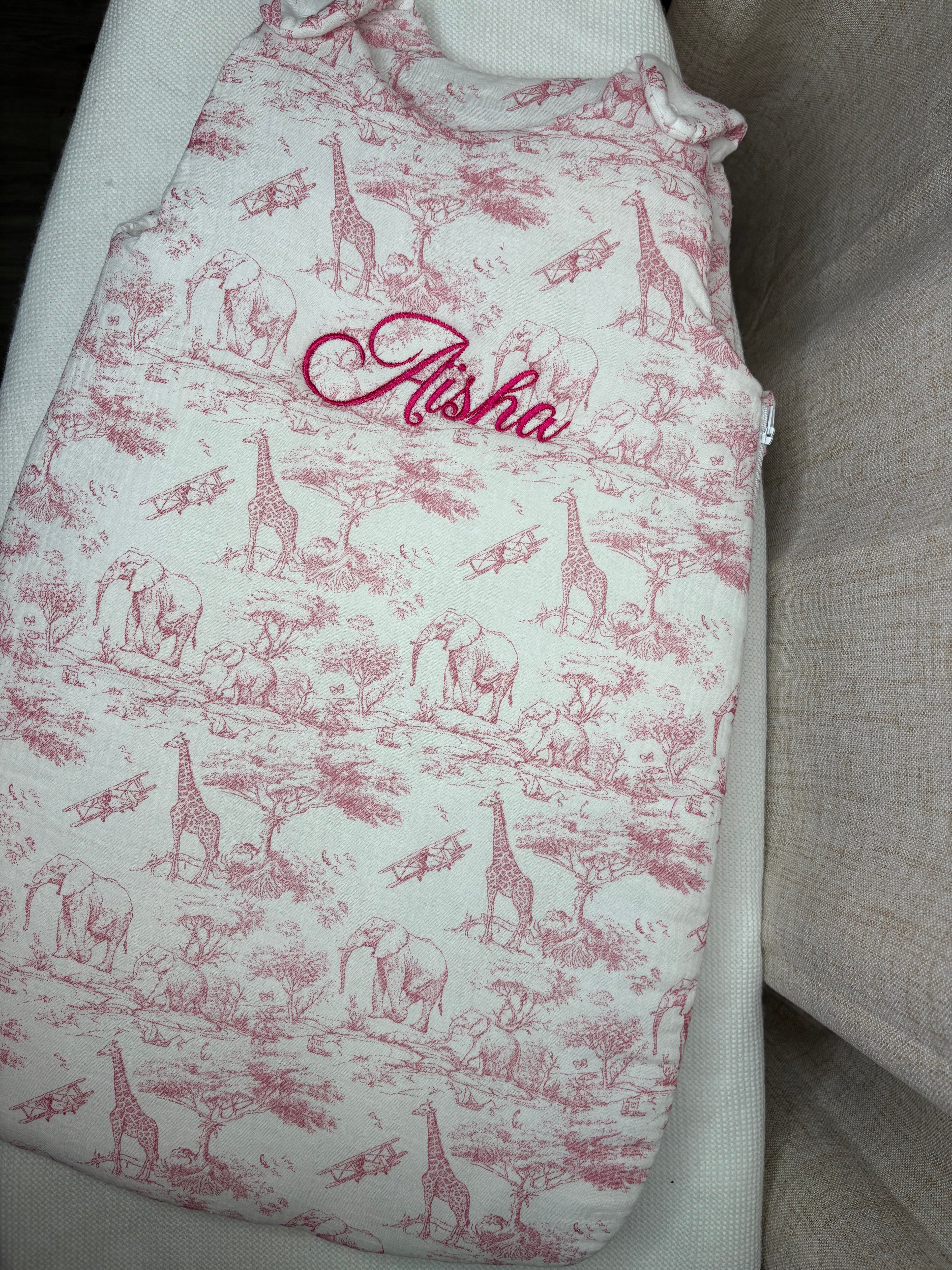 Gigoteuse safari rose