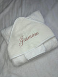 Cape de bain blanche
