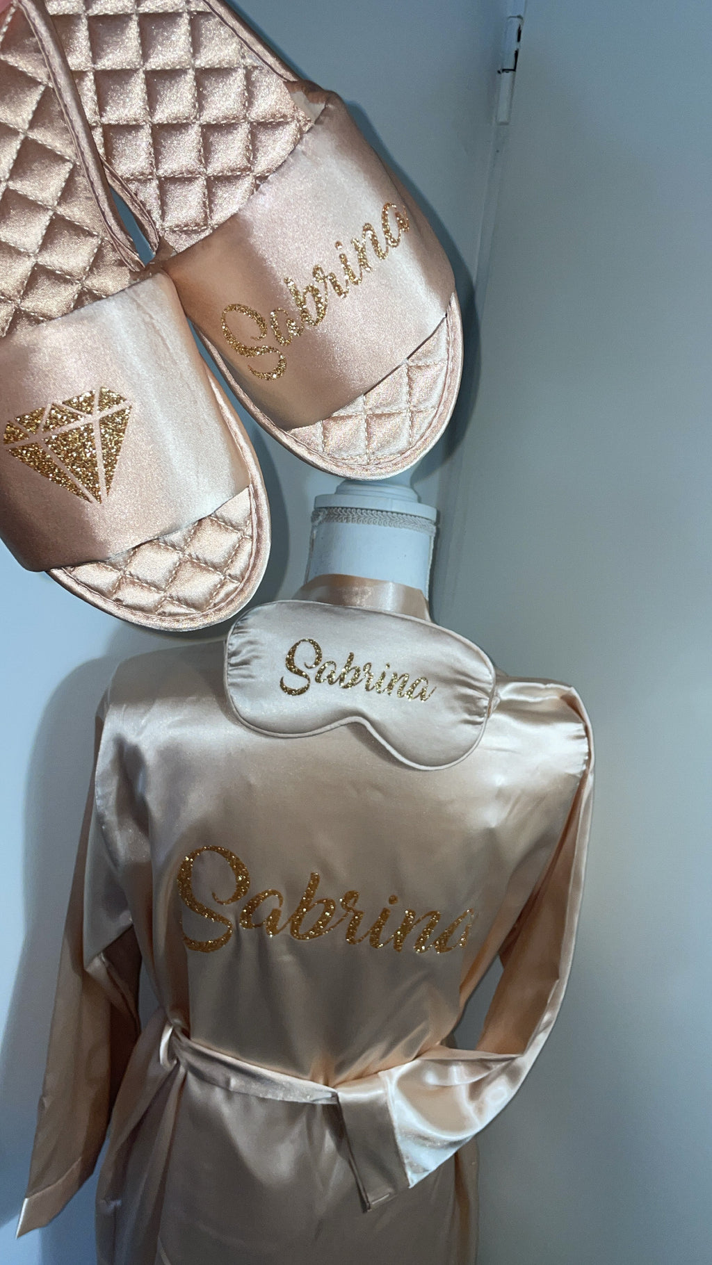 Coffret pyjama satiné