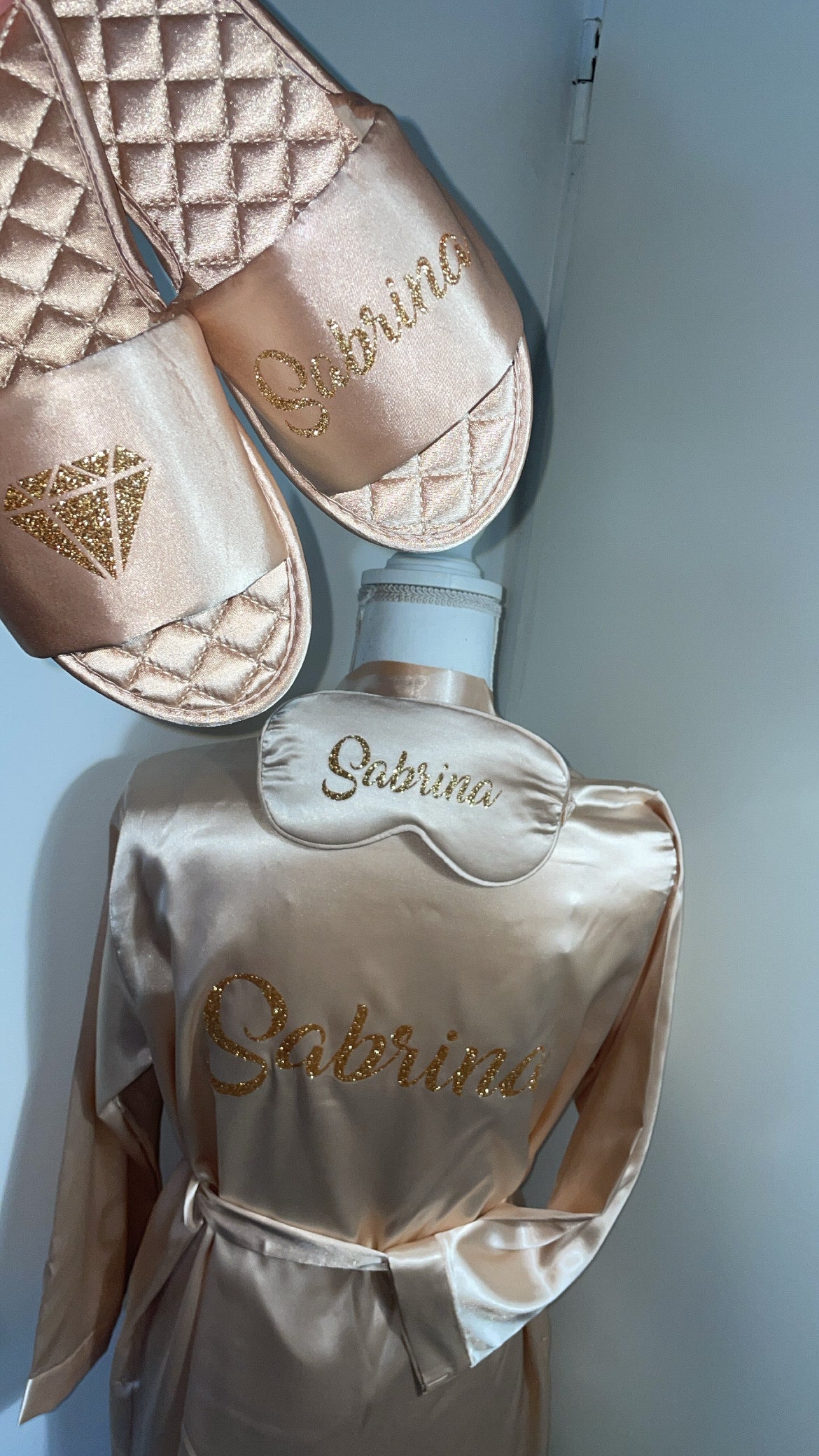 Coffret pyjama satiné