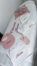 Coffret bébé en flocage