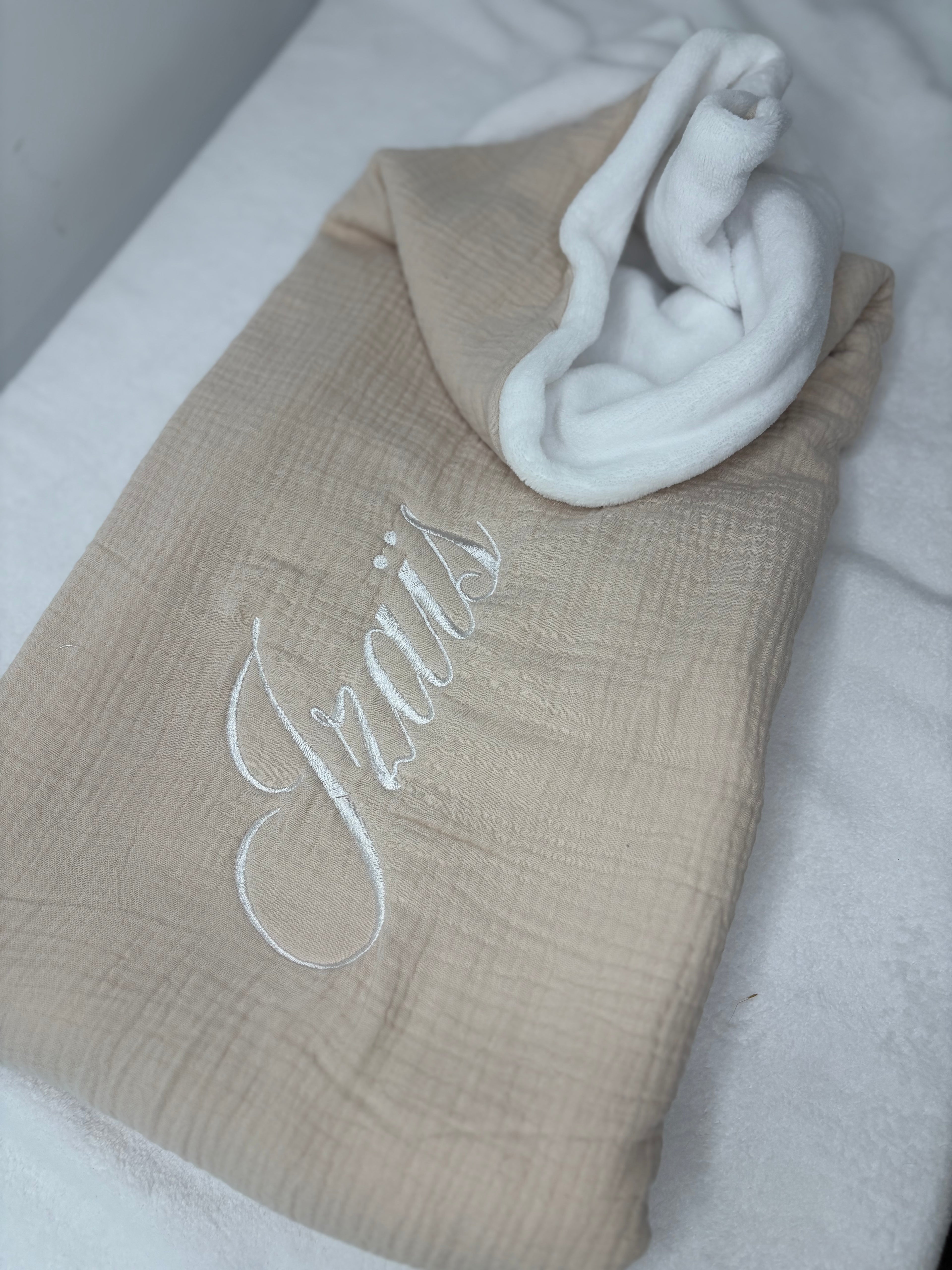 Couverture beige