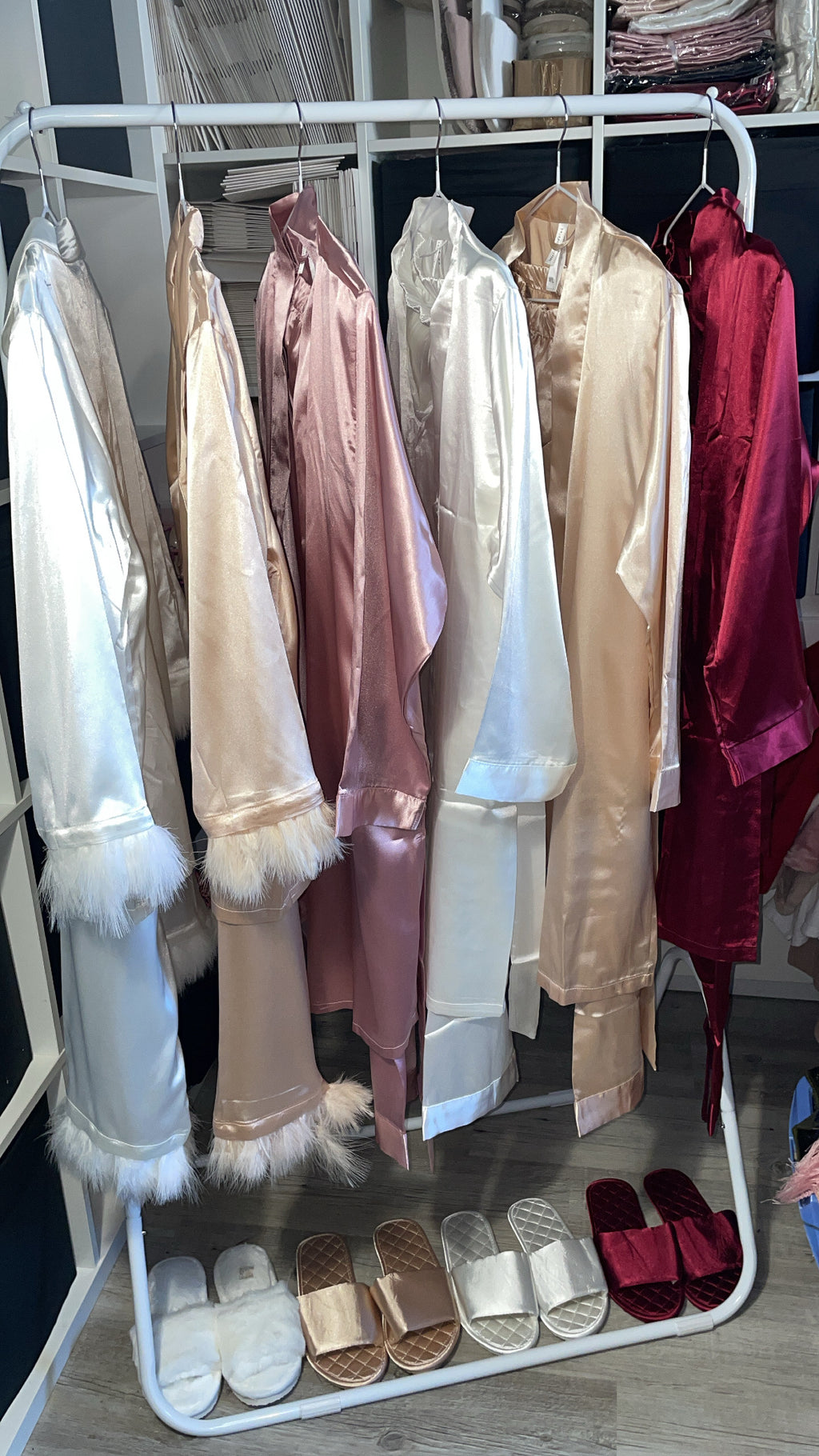 Coffret pyjama satiné