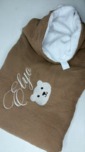 Couverture marron (+3e avec motif)