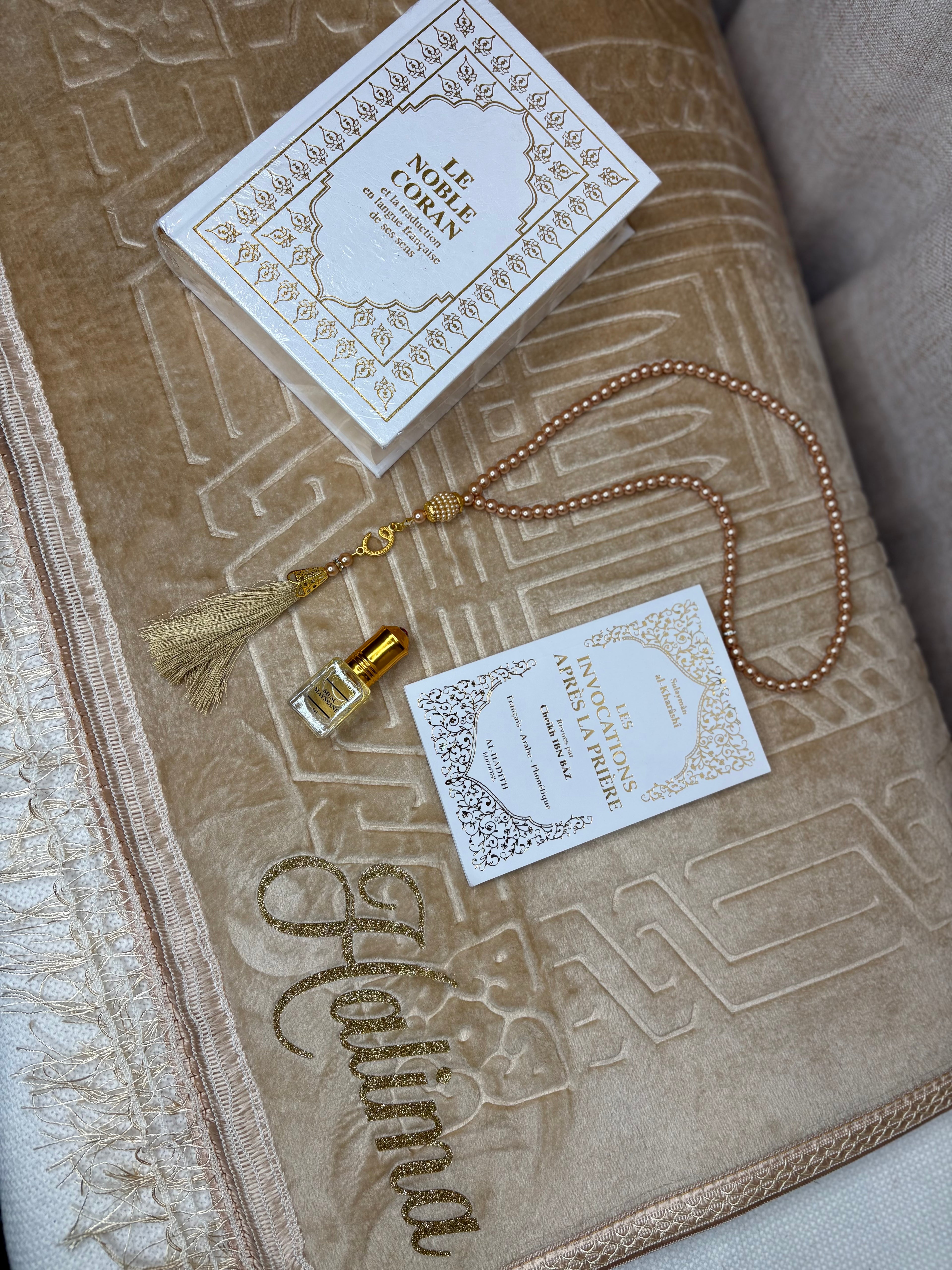 Coffret Coran doré