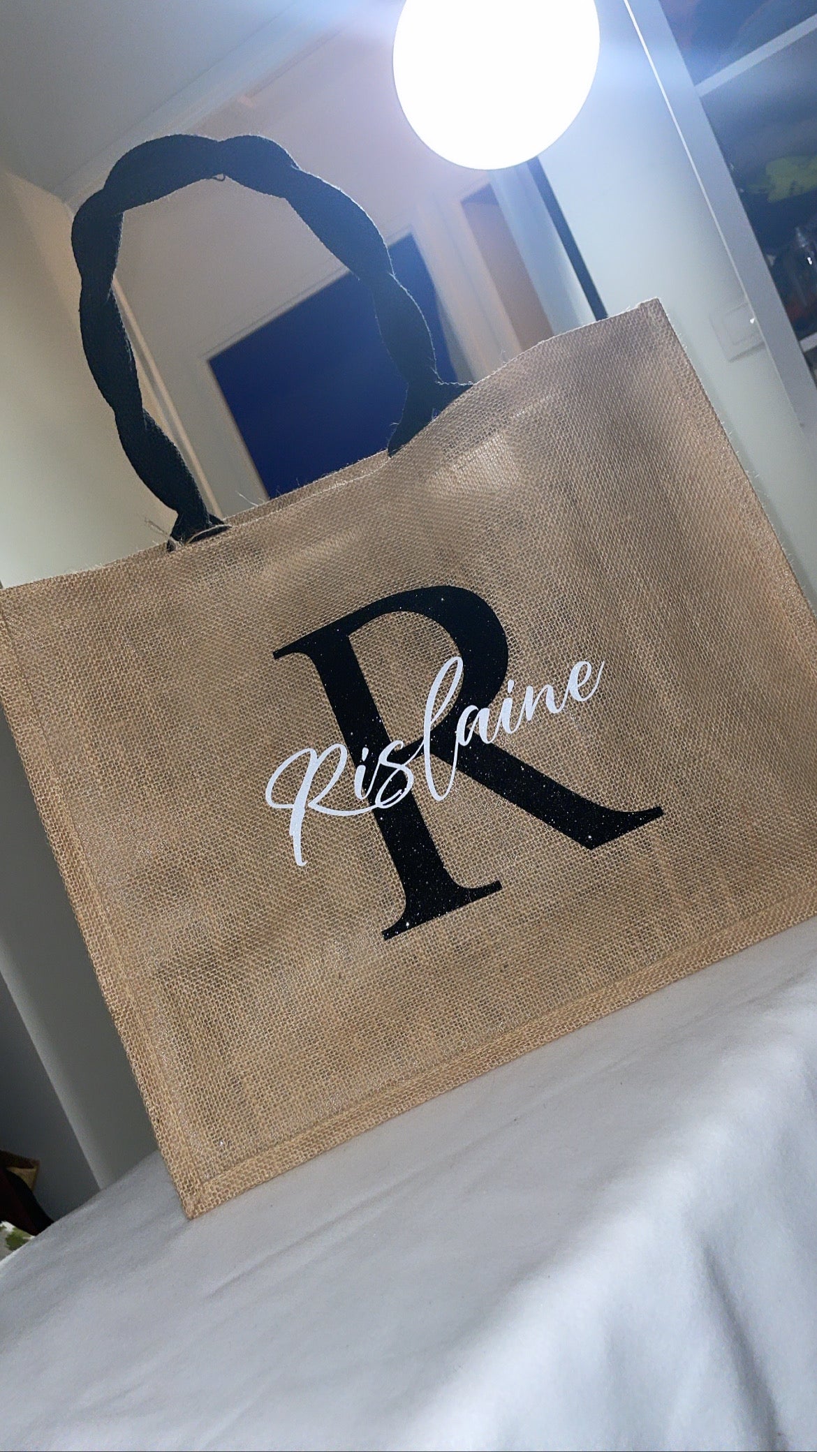 Grand sac en jute