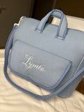 Sac à langer bleu