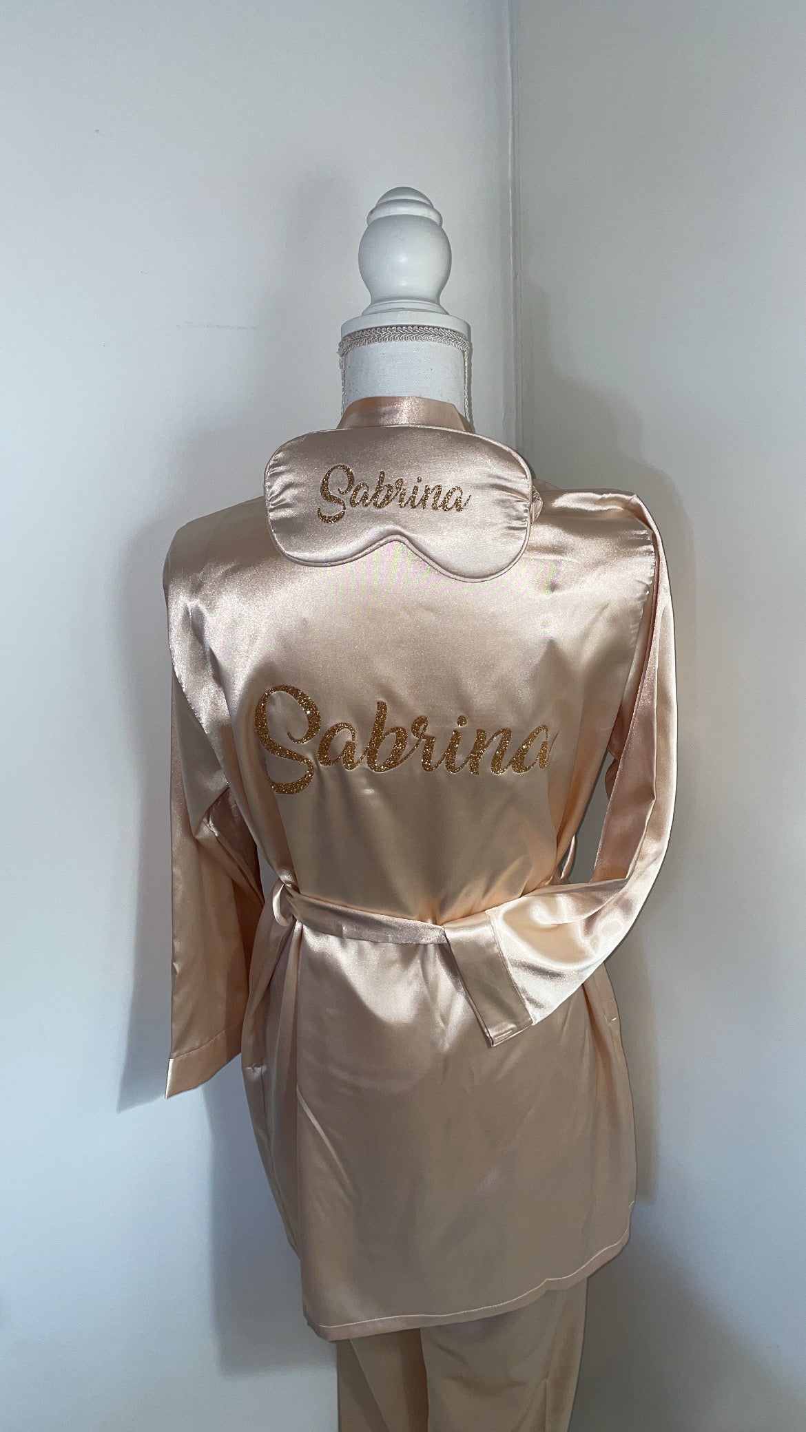 Coffret pyjama satiné