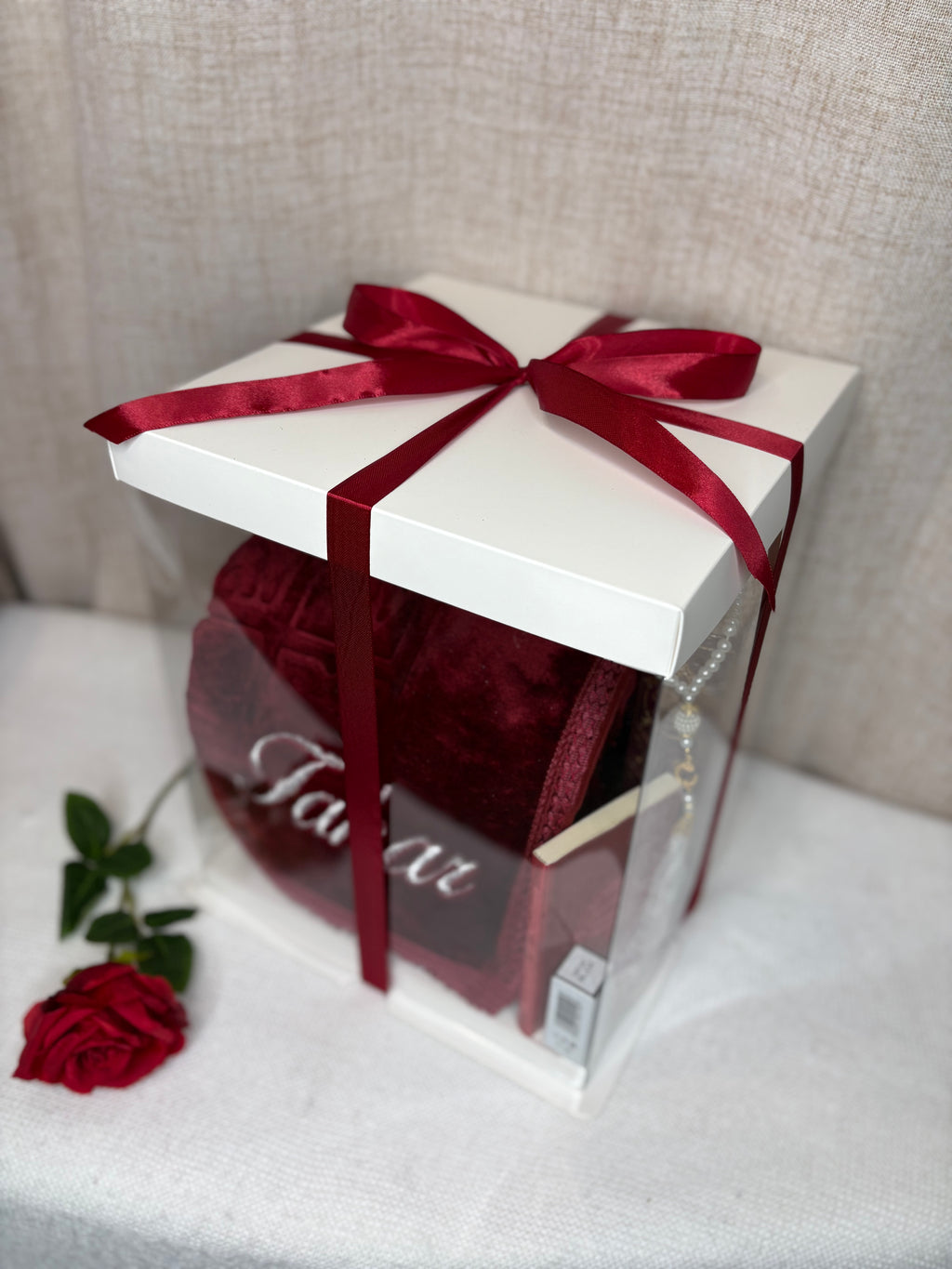 Coffret Coran bordeaux