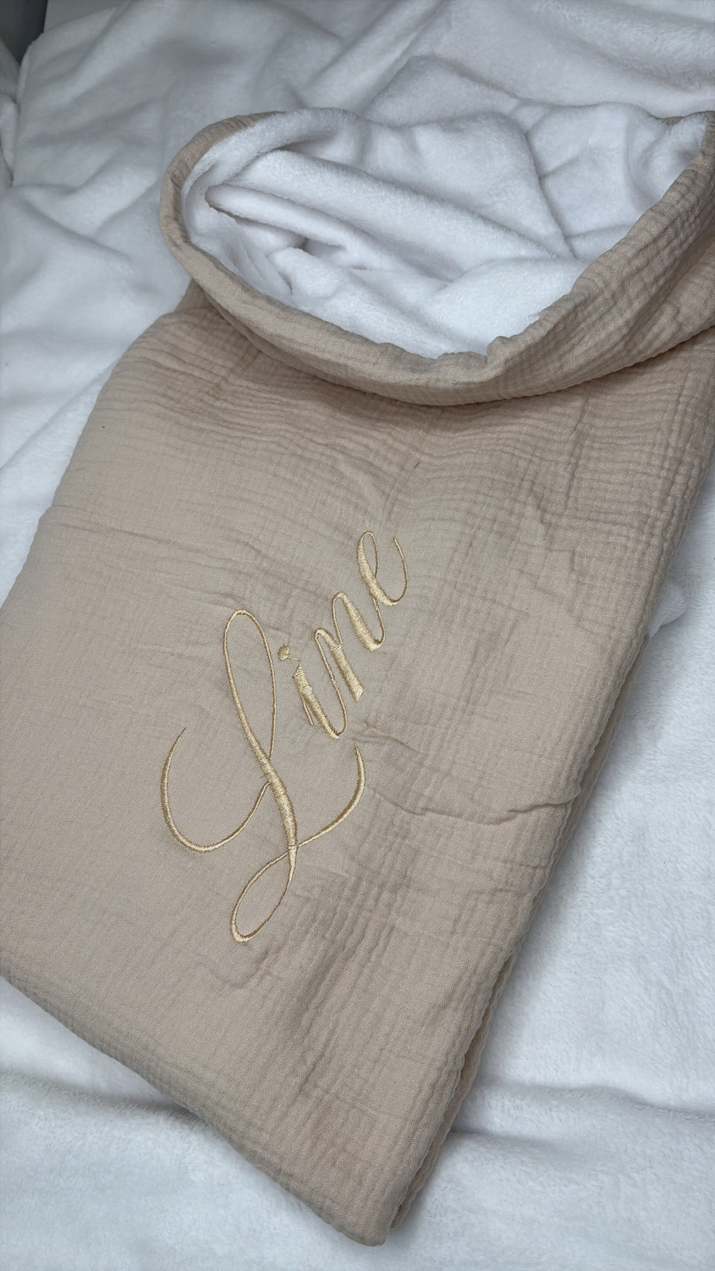 Couverture beige