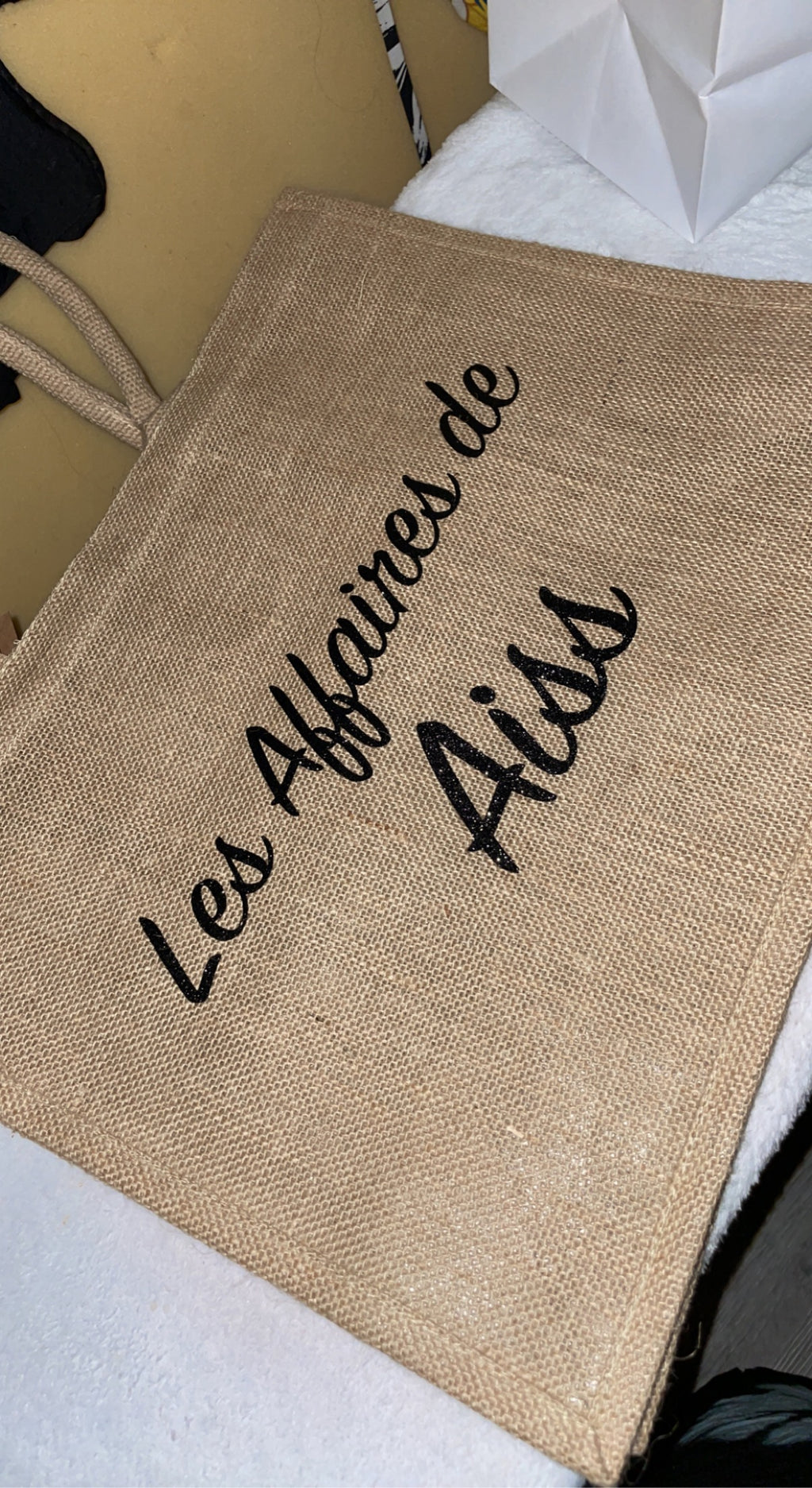 Grand sac en jute