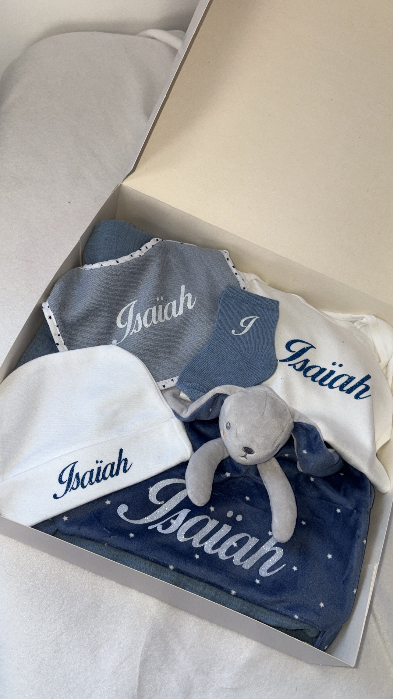 Coffret bébé flocage