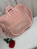 Sac à langer vieux rose