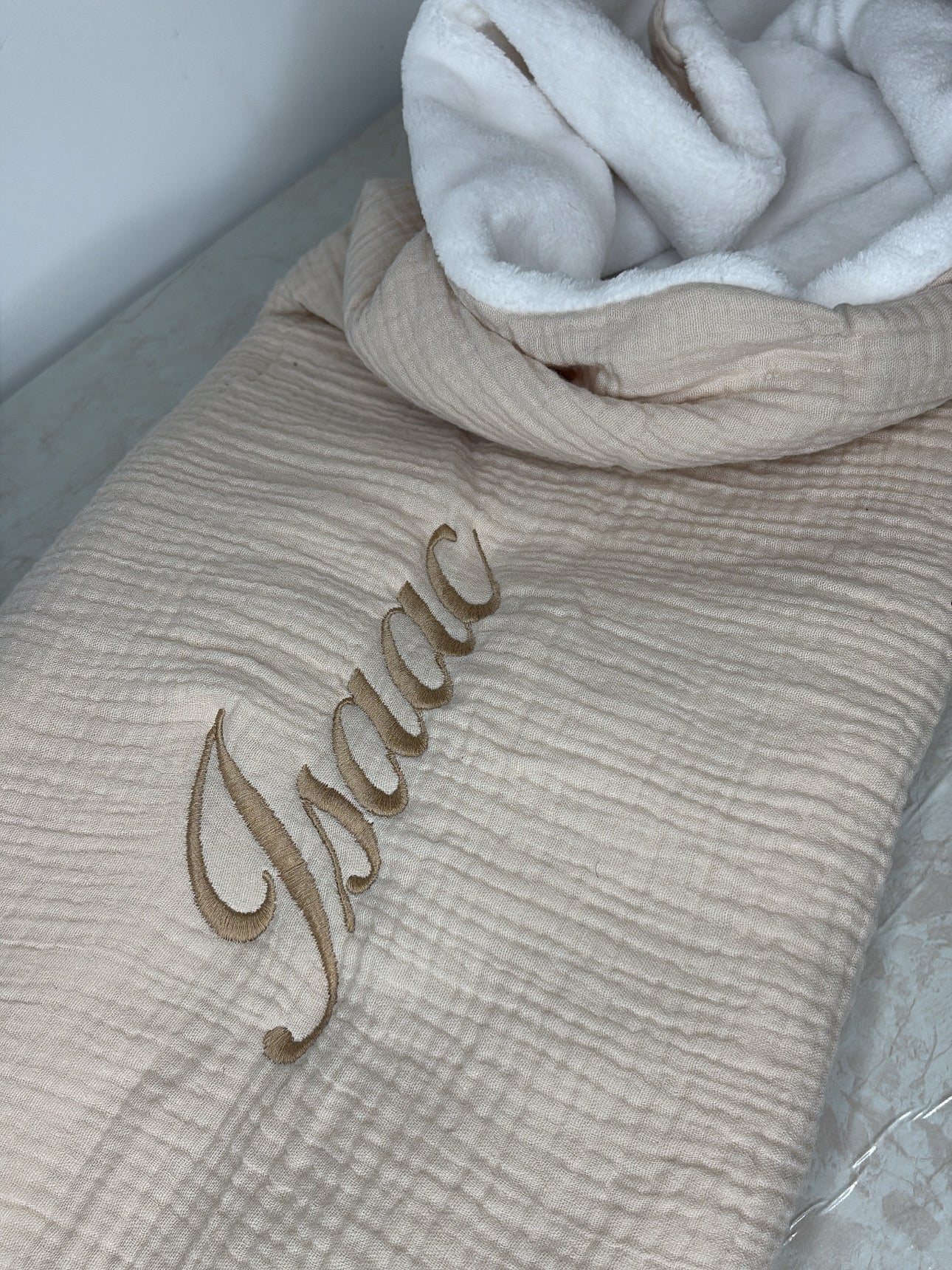 Couverture beige