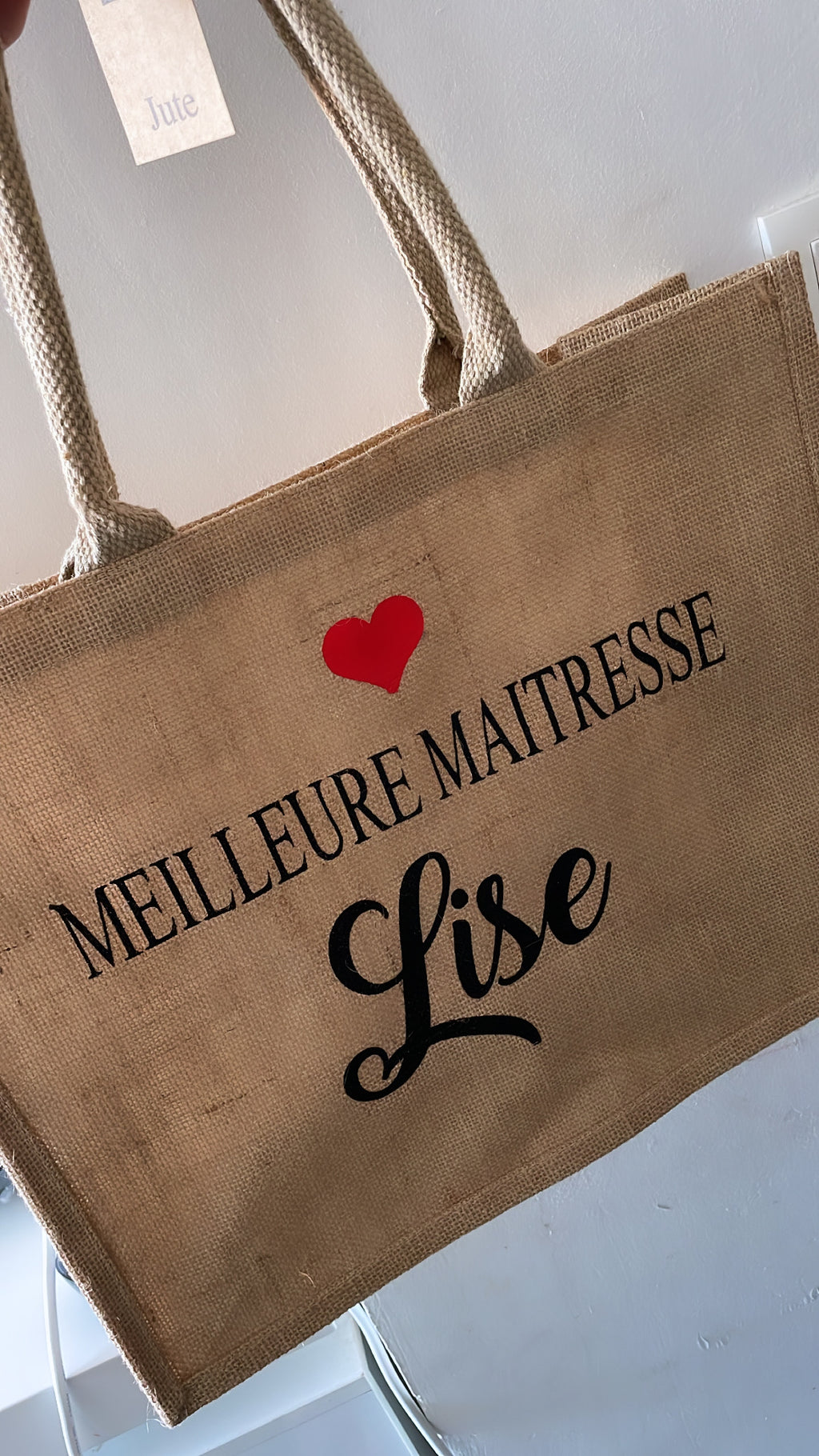 Grand sac en jute