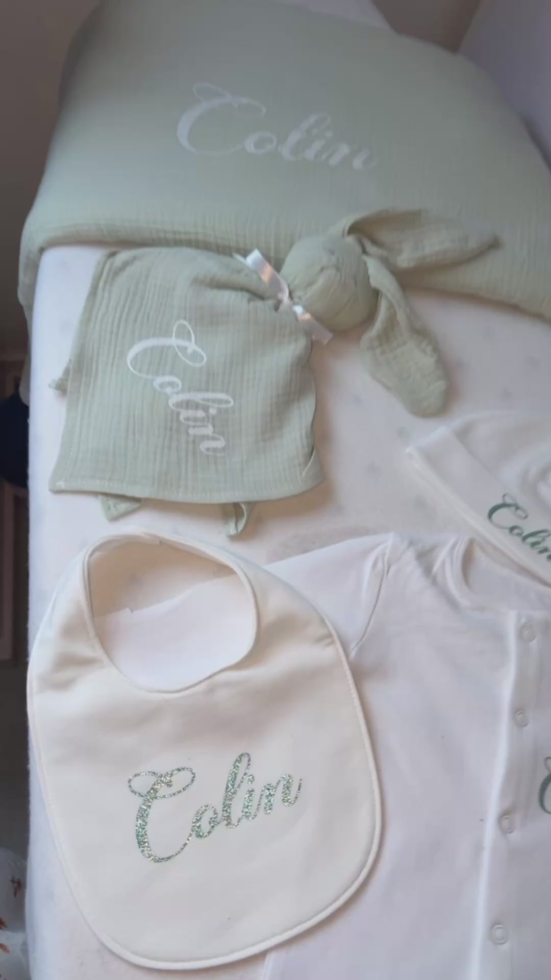 Coffret bébé flocage