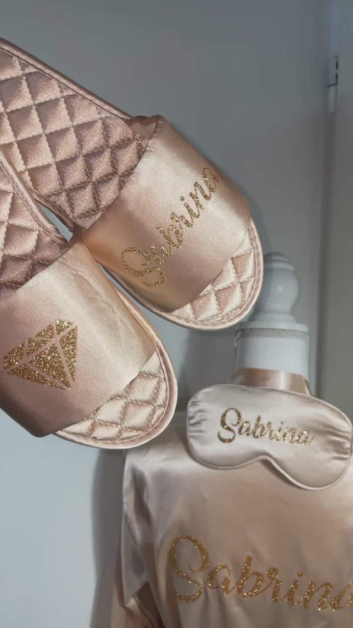 Coffret pyjama satiné
