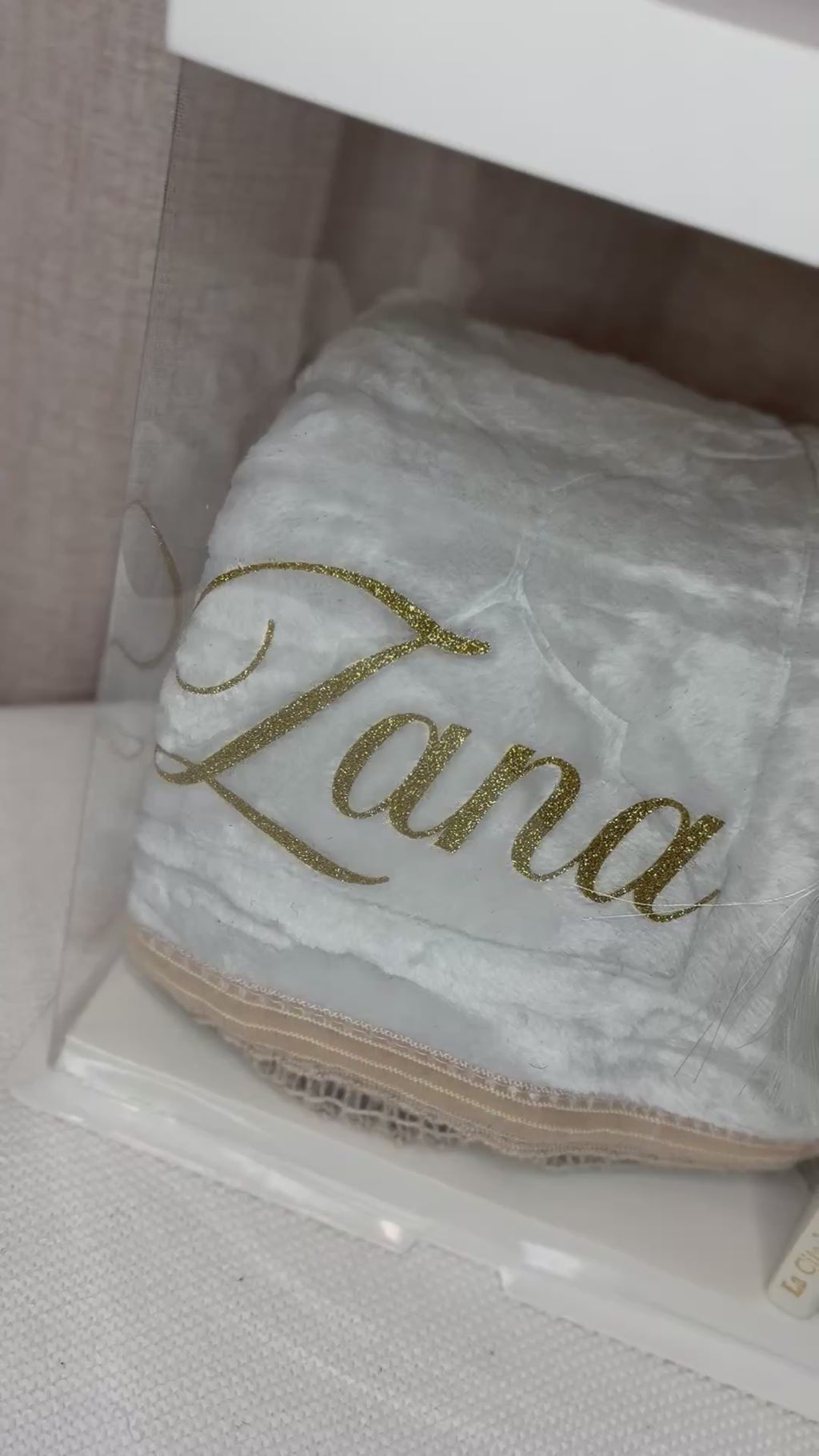 Coffret coran blanc et doré