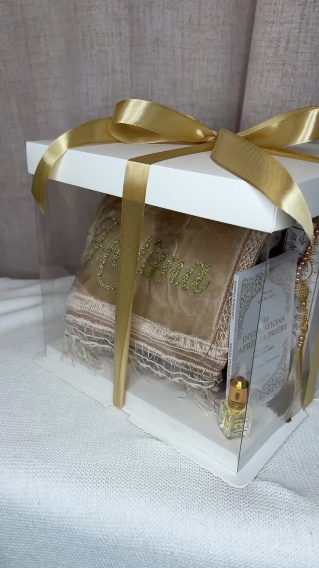 Coffret Coran doré