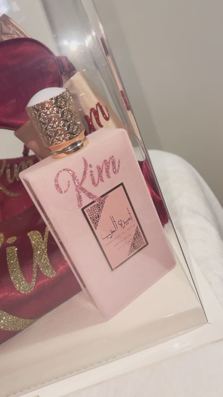 Coffret peignoir nuisette parfum
